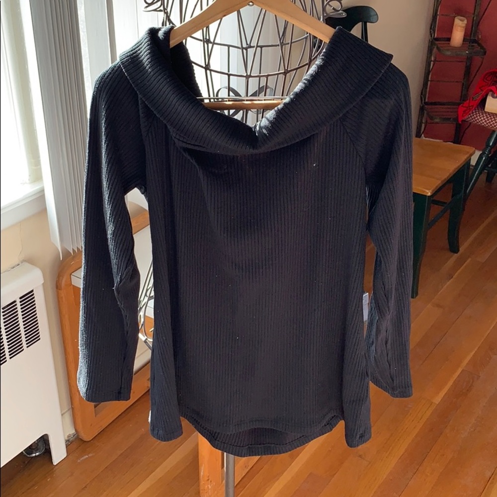 BR Off Shoulder LS Knit Sweater - XL
